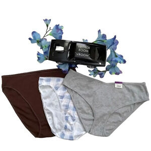 Charter Club and Jenni New Assorted Panties Bundle Women XXL